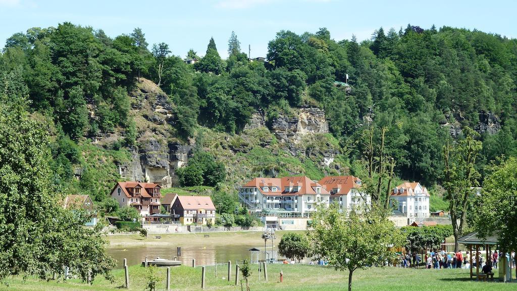 Mb Hotel Weisser Hirsch Hohnstein Exterior foto